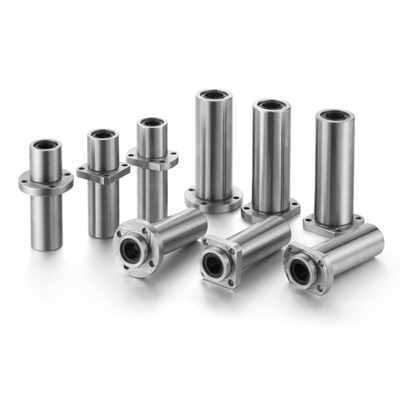 40 mm ID Precision Silver CNC Linear Motion Guide Com rolamento LMWK40LUU