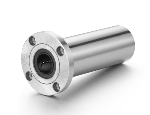 LMWF6LUU de alta precisão com rolamento linear de flange GCR15 / PA66 Material