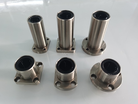 Rolamentos de flange lineares da série LMEK de alto desempenho para movimento suave
