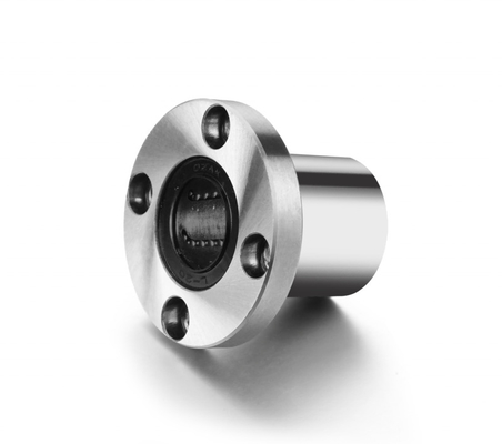 Gcr15 Aço de movimento liso flangado rolamento linear para automação
