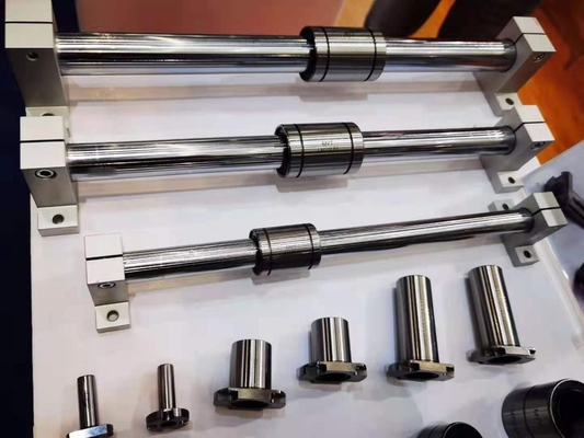 Rolamentos de guia de movimento linear da série LMES de tipo flange lisa de 16 mm para gravadores