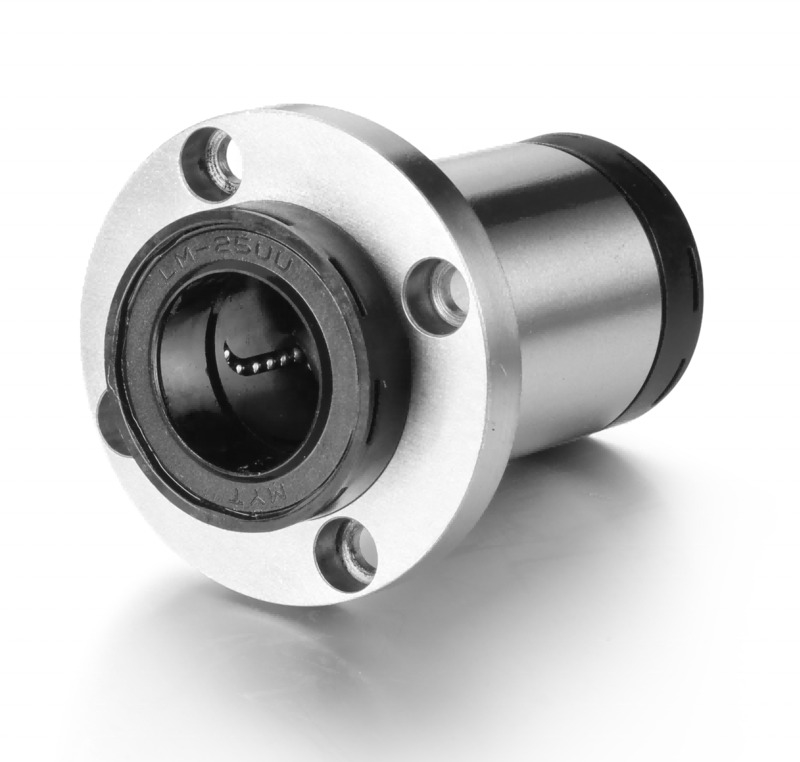 Tipo de flange MOÇÃO LINEAR Rolamento com precisão de precisão 58 ~ 62 Dureza